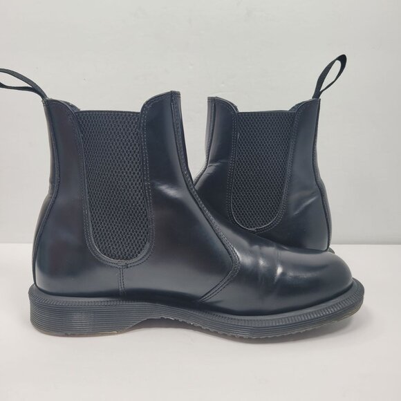 Dr. Martens Flora Smooth Chelsea Women's Black Boots US Size 6 - Picture 5 of 11